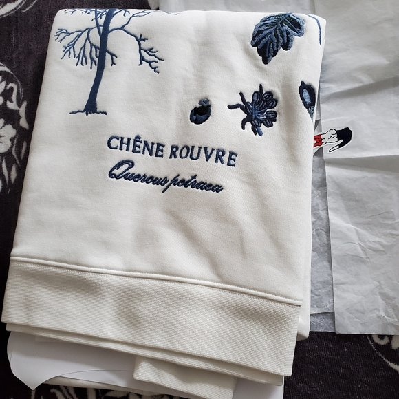 LACOSTE Drawstring-Collar Herbal-Print Sweatshirt - Picture 10 of 13